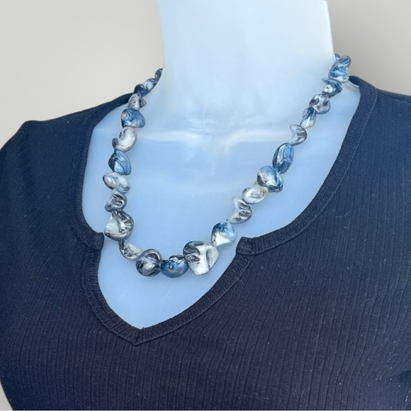 Handmade Necklace Multicolored Stones - Picture 8 of 14